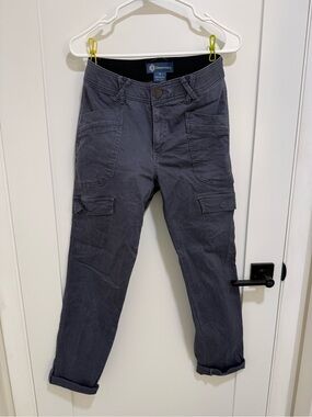 Democracy Women’s Gray Cargo Pants - Classic Utility Fit